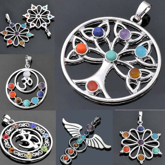 【Dn240108-9】水晶寶石 七彩鑲嵌寶飾品