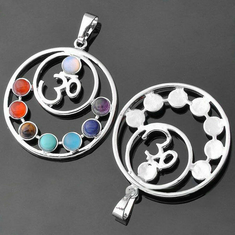 【Dn240108-9】水晶寶石 七彩鑲嵌寶飾品