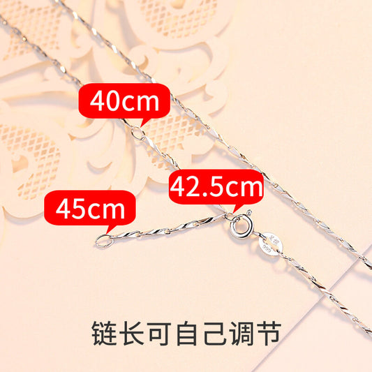 【An231001-2】】S999足銀項鍊各式鍊條(不含吊墬)A