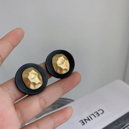 【Be231108-7】甜美可愛粉紅系壓克力麻花銀針耳環