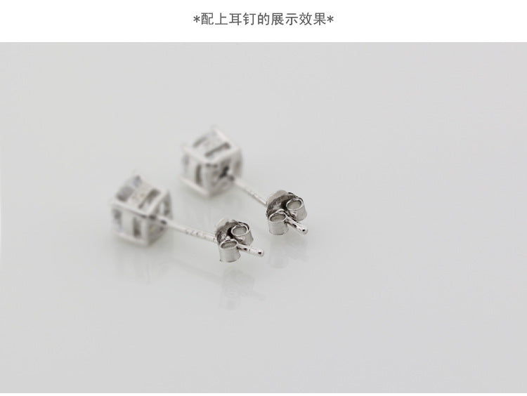 【005】 鍍白金耳堵 耳扣 銀飾耳塞配件